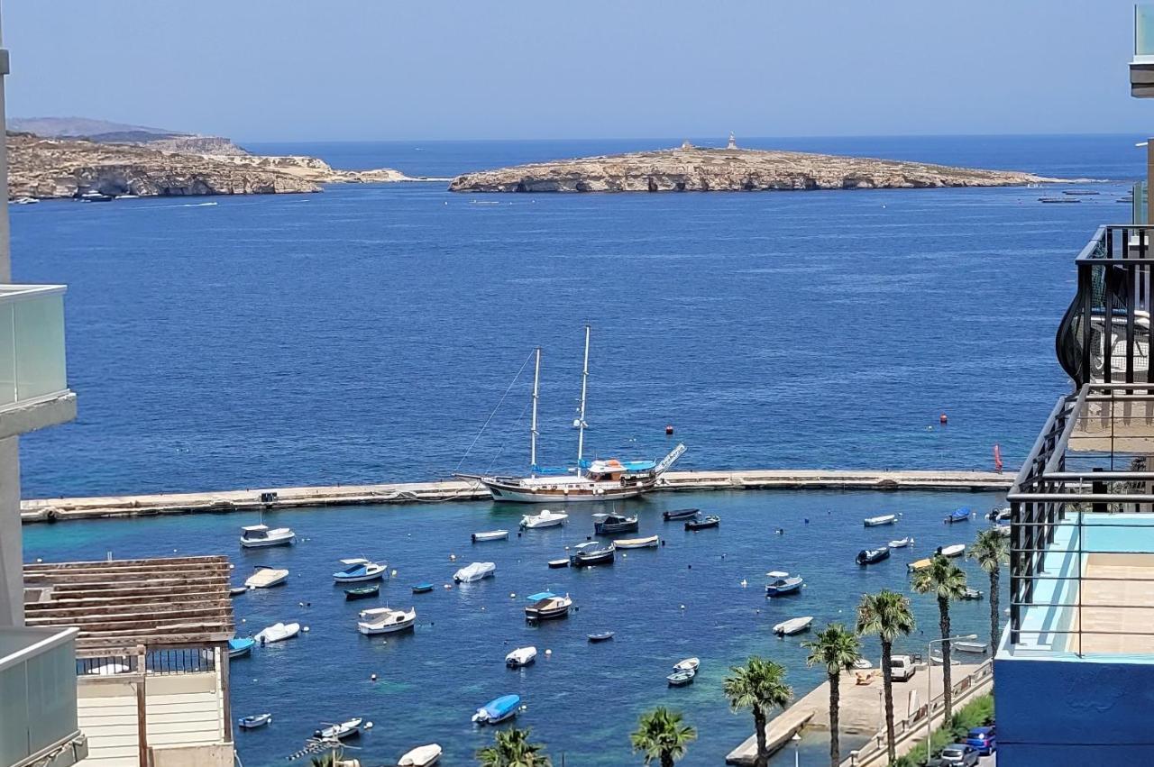 Lovely Apartment With Side Sea View St. Paul's Bay Exteriör bild