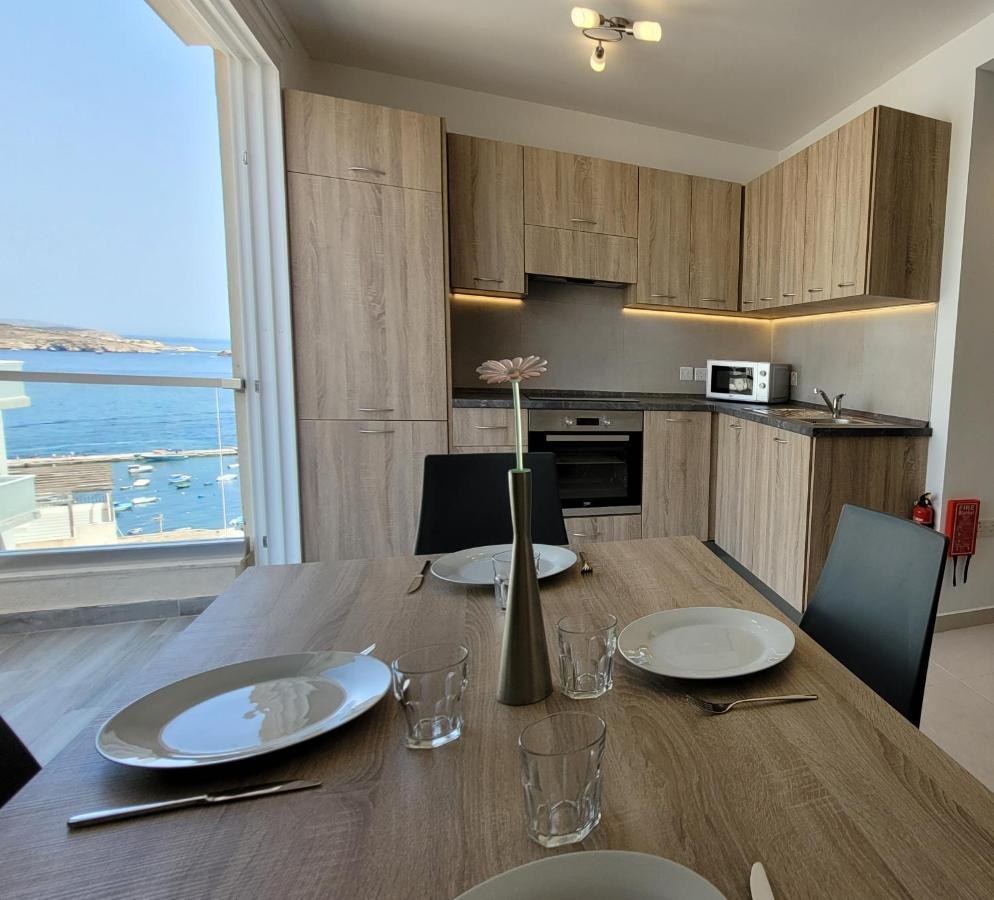 Lovely Apartment With Side Sea View St. Paul's Bay Exteriör bild